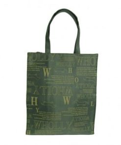 優美社　3L21-00　WHOLLY （ウォーリー） 角型手提げ  カーキ