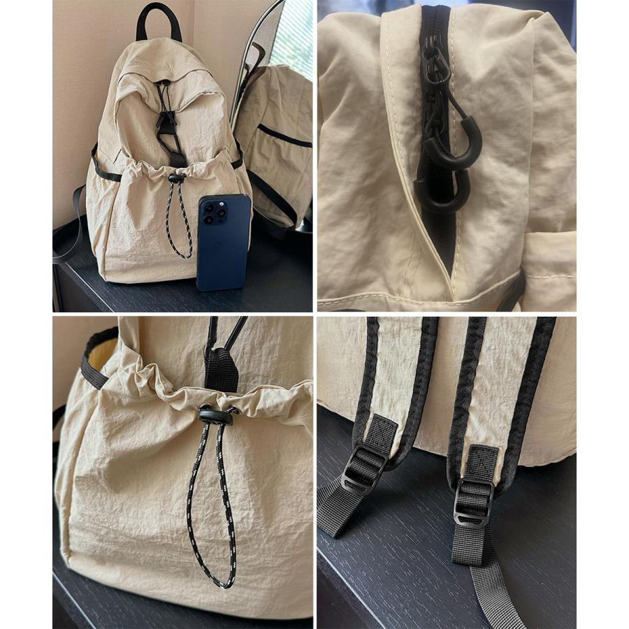 miniministore ドロストポケットリュック 軽量デイパック【ゆうパケット】 - 画像 (8)