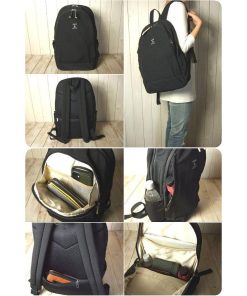 anello アネロ リュックサック レディース メンズ しっとり軽量ポリエステル素材 10ポケット リュック