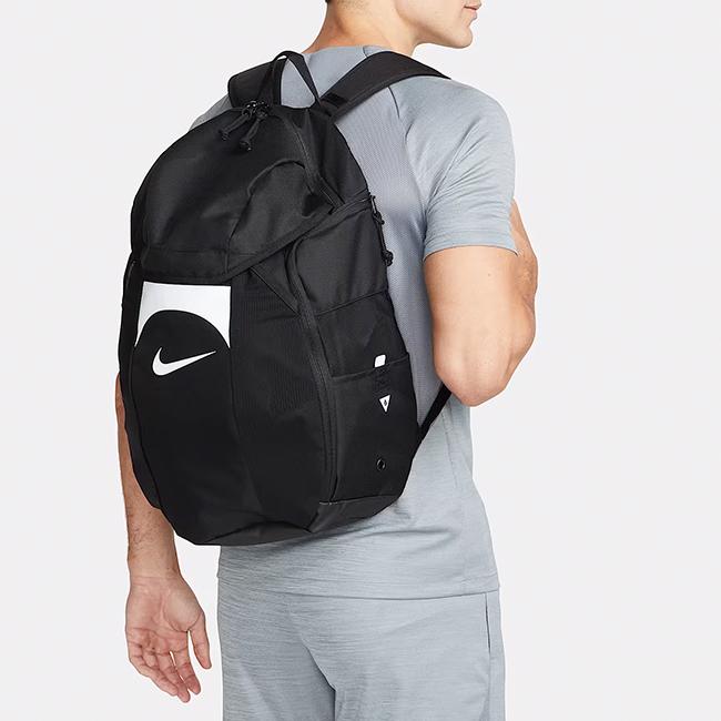 NIKE ナイキ アカデミー チーム バックパック 2.3 30L (011)ブラック/ブラック/ホワイト DV0761-011【 リュック カバン 旅行 通勤 通学 部活 スポーツ 通気性 】